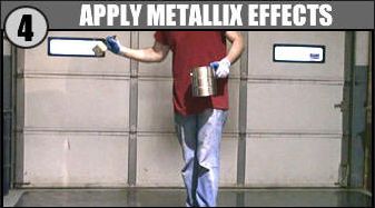 metallic epoxy garage floors